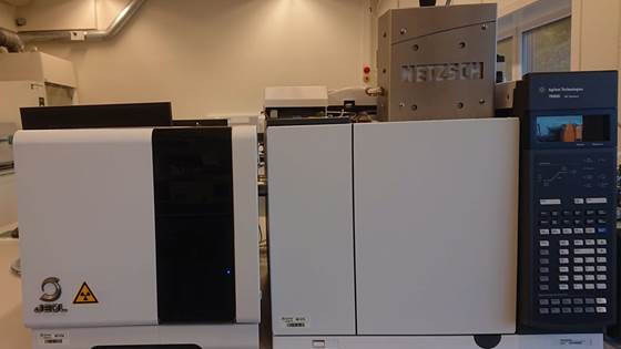 GCMS - Gas Chromatograph - Mass Spectrometer