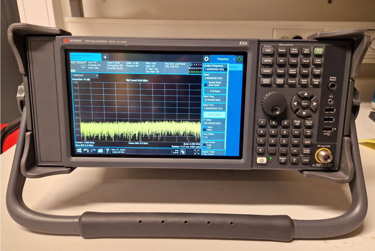 Spectrum analyser