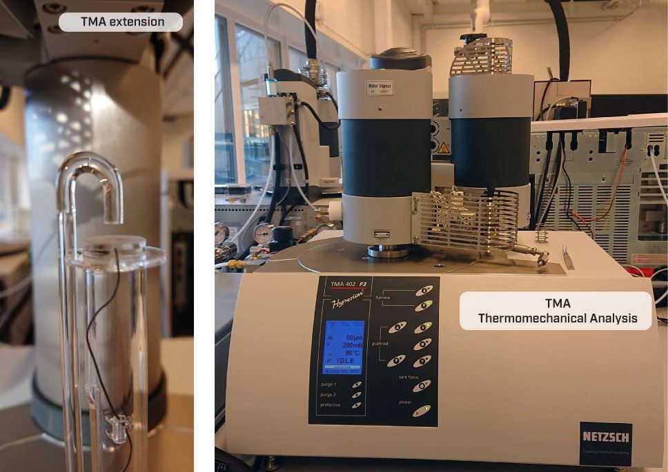 TMA - Thermal Mechanical Analyzer