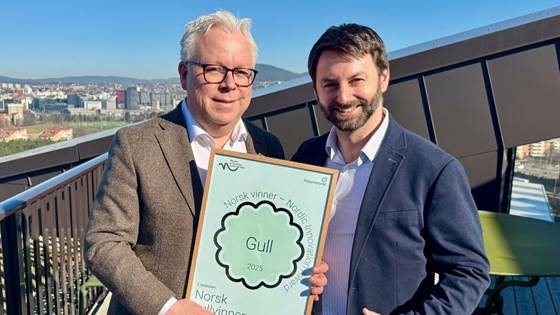 SINTEF-spinoff nominert til nordisk innovasjonspris