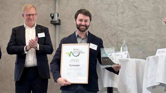 Norwegian company Cartesian wins Nordic Innovation Award