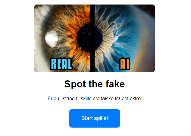 Ta testen: Er du i stand til skille det falske fra det ekte?