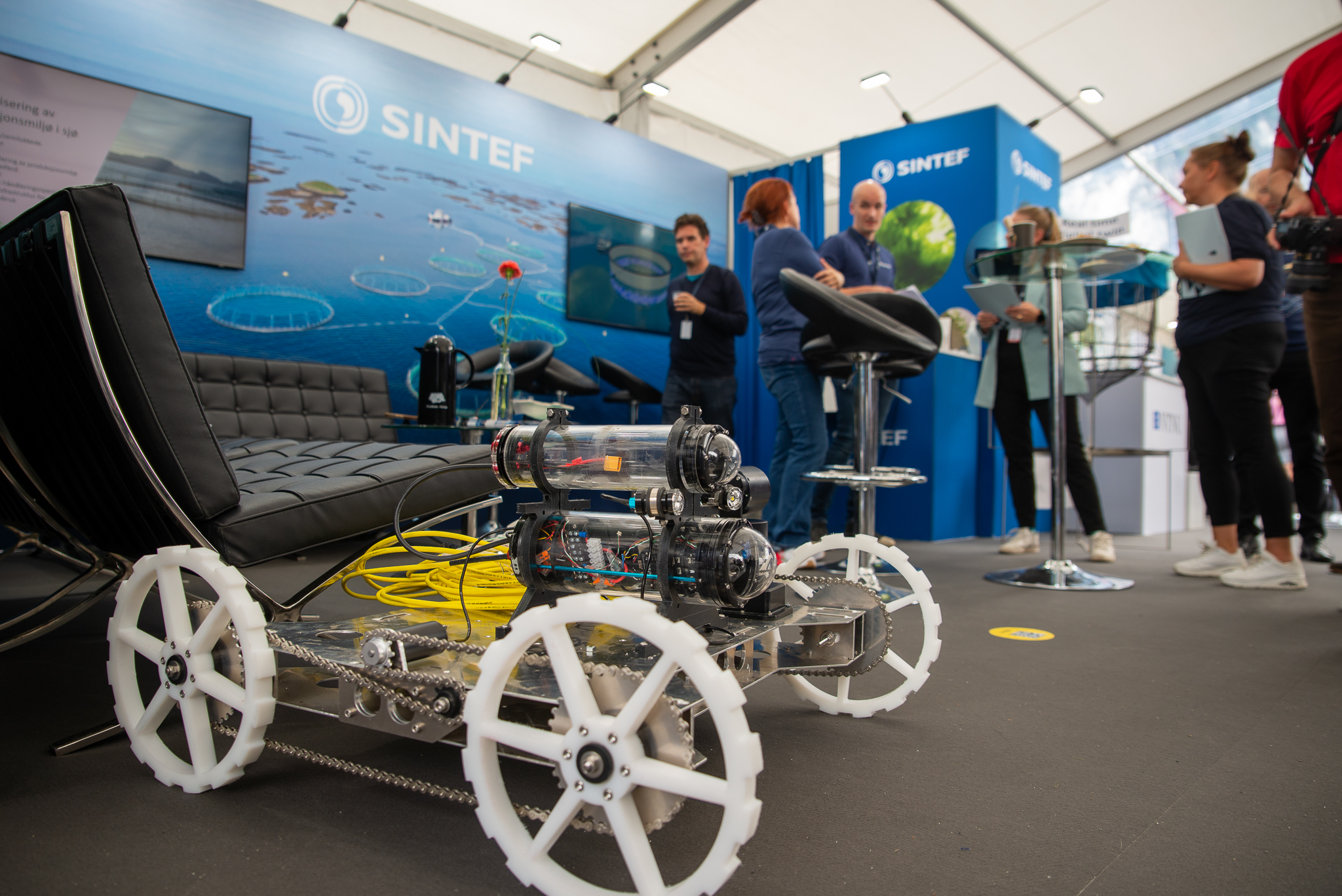 Snegler, roboter og en elektrisk forskningsbåt