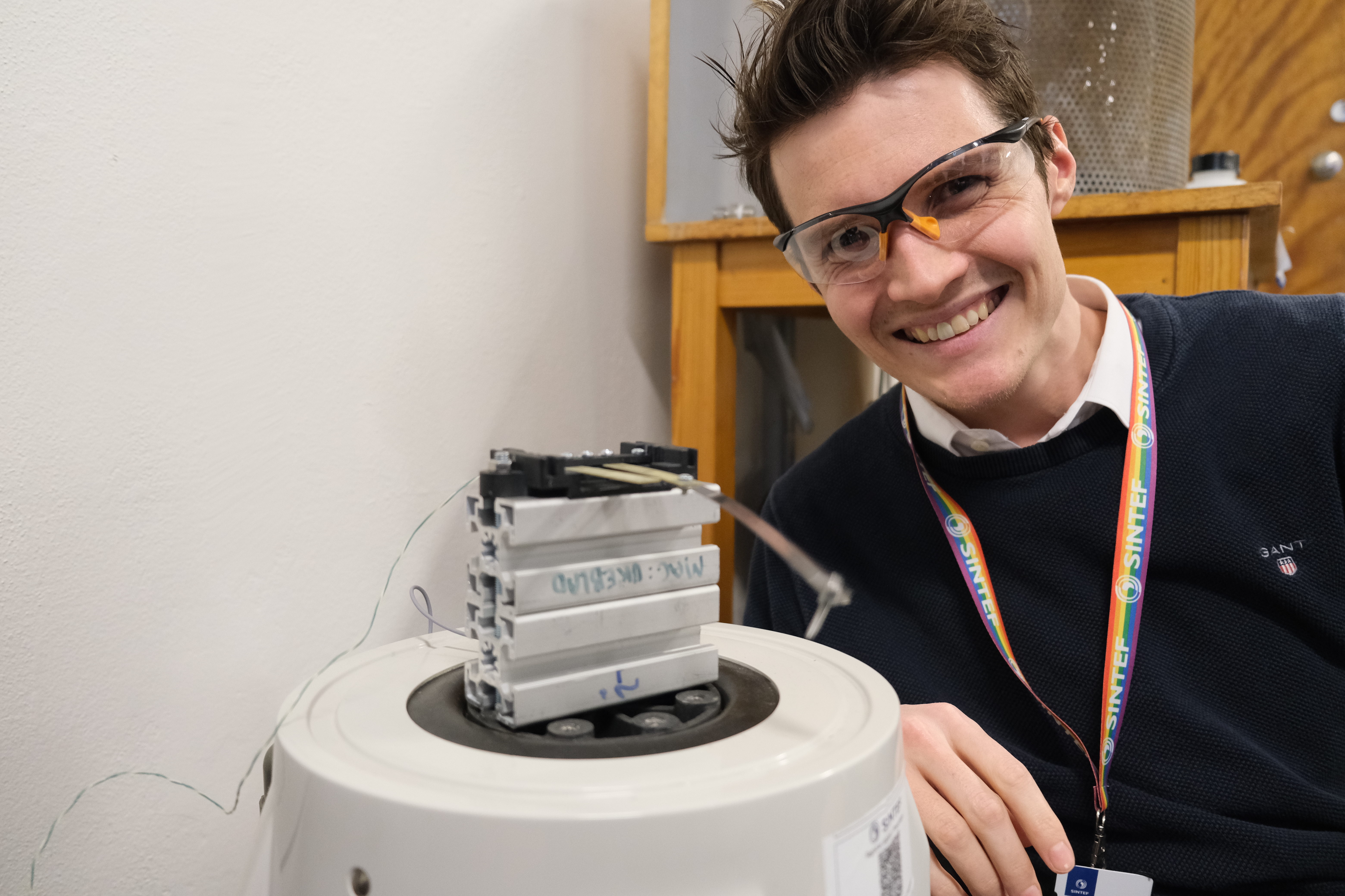 Her høster forskerne grønn energi fra vibrasjoner i bakken