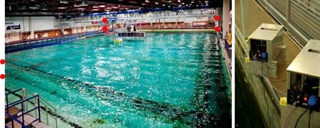 Havbasseng og kameraer