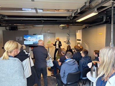 Presentasjon på Lavtrofisk morgenkaffe