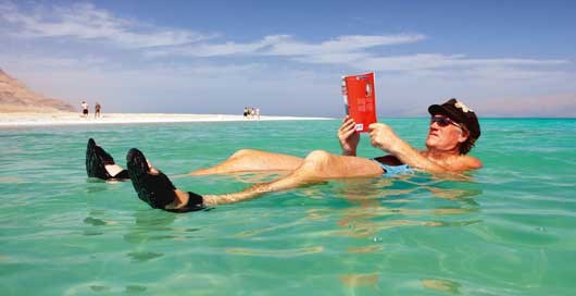 HOLIDAY WITH TREATMENTS: The Dead Sea is well known for its positive effects on psoriasis, acne, and skin damage.
Photo: Scanpix