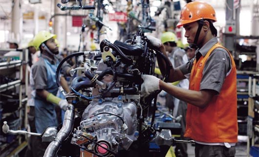 TEAM ORGANIZATION: The Japanese have traditionally organized their teams based on pure efficiency principles – otherwise known as "lean production".
Photo: Reuters