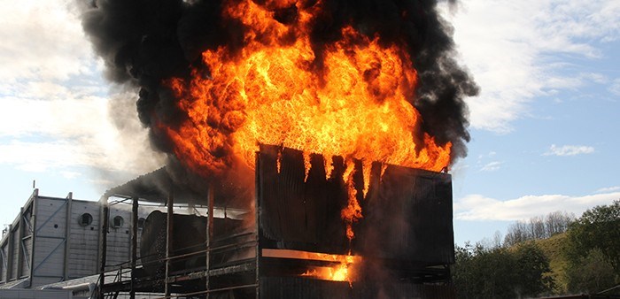 “Skremmesenter” skal gi mer brannsikre plattformer