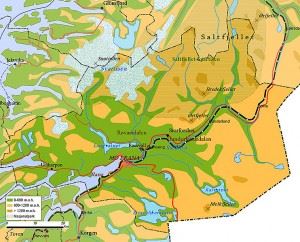 Rana Gruber ligger i Dunderlandsdalen 30 km øst for Mo i Rana.