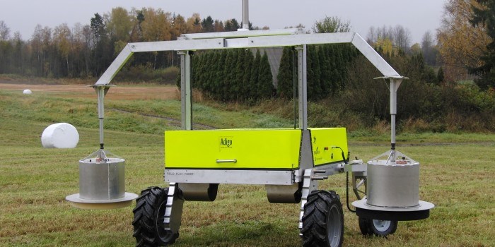Måler lystgass i bondens åker