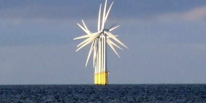 Trådløs overvåking av vindturbiner til havs