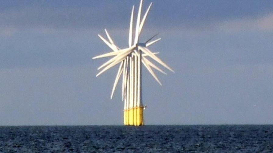 Trådløs overvåking av vindturbiner til havs