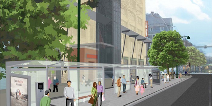 Forskere fra SINTEF ble engasjert til å evaluere om de nye stasjonene bidrar til effektiv av- og påstigning, om de oppleves som attraktive, og om de er utformet slik at de passer for alle brukergrupper. Ill: Miljøpakken.