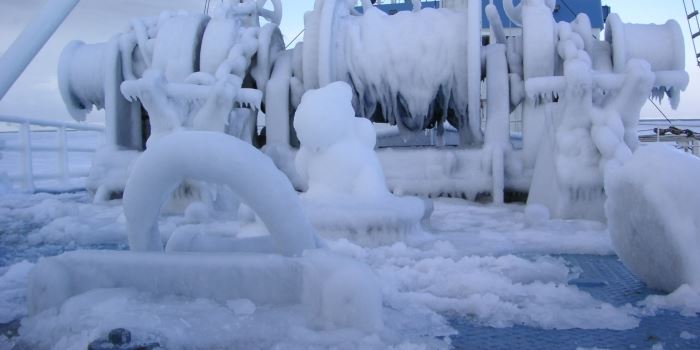 In the arctic, steel constructions must be able to withstand temperatures as low as minus 60 degrees. But our current materials are not tough enough. Photo: Ragnhild Lundmark Daae.