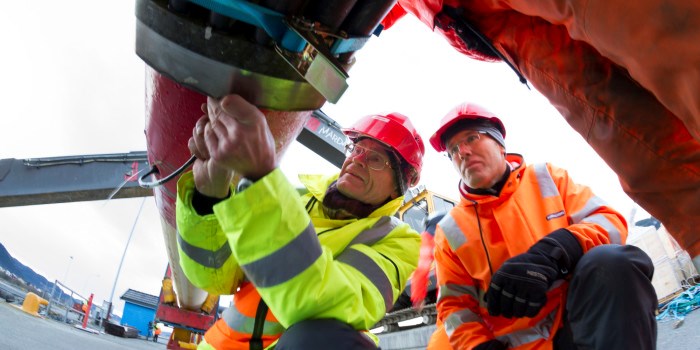 "The new pipes mean that we can measure fatigue development and thus get accurate estimates of pipeline lifetimes", says SINTEF-scientist Ole Øystein Knudsen. Photo: Thor Nielsen/SINTEF