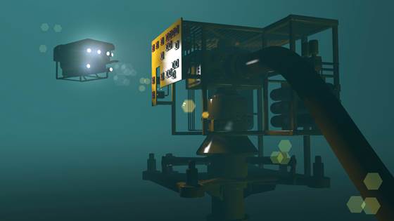 Kamera med skjerpet syn under vann