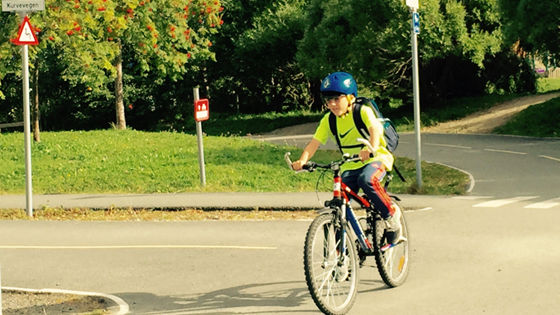 Hvor oppmerksomme er barn i trafikken?