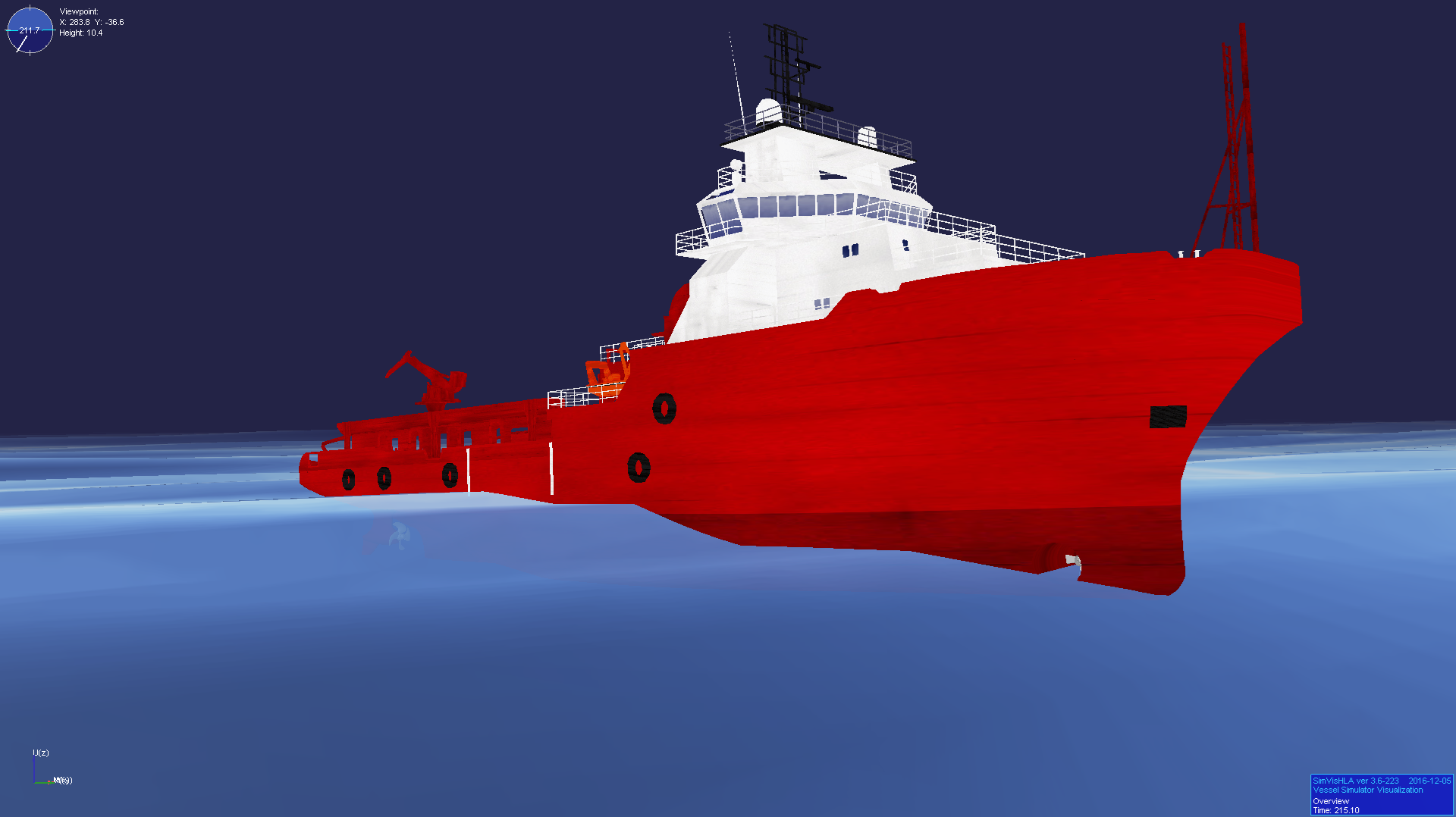 Satser på virtuelle skip i laben