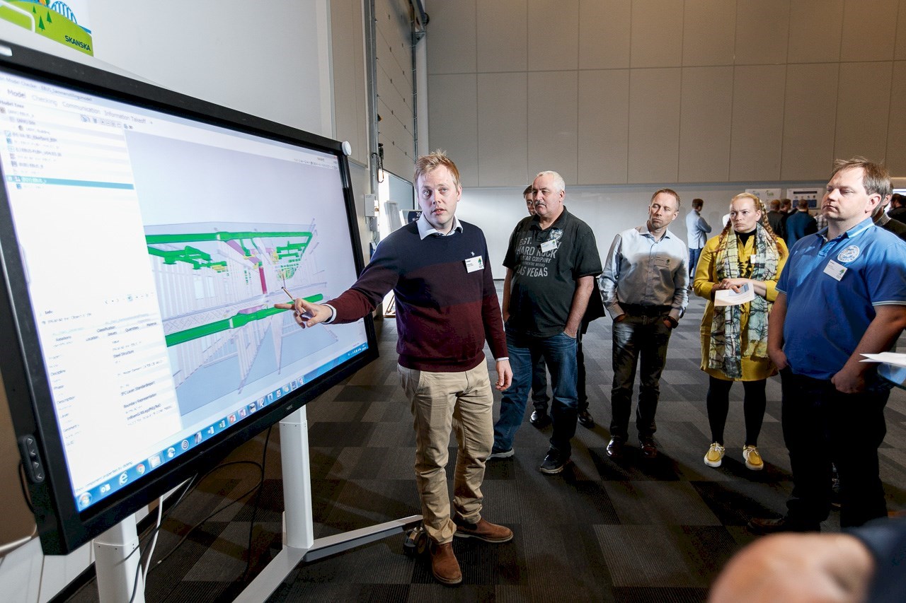 Bedre planlegging og samarbeid mellom fagene før byggingen starter gjør byggeprosessen billigere og mer effektiv. Foto: Skanska