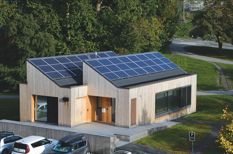 Nullutslippshuset har blant annet gitt erfaringer fra praktisk bruk. Foto: Ole Tolstad, NTNU