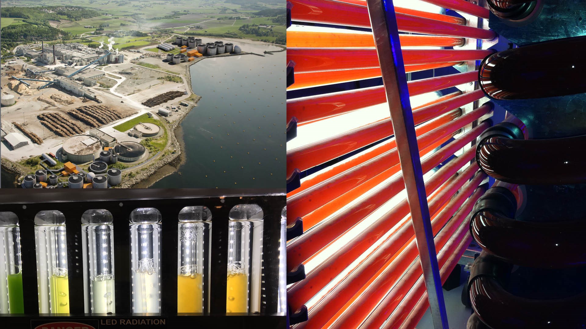 Her dyrkes nyttige alger i avløpsvann