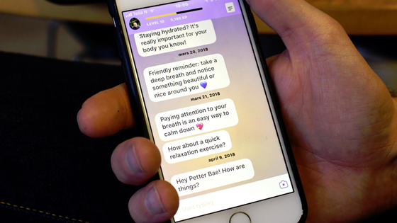 Chatbots blir fortrolige venner og psykologer