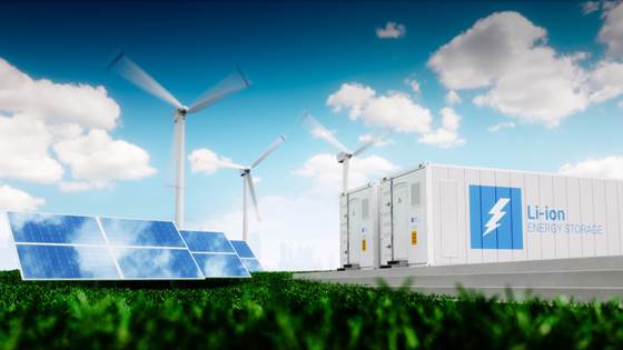 Batterier blir en del av strømnettet