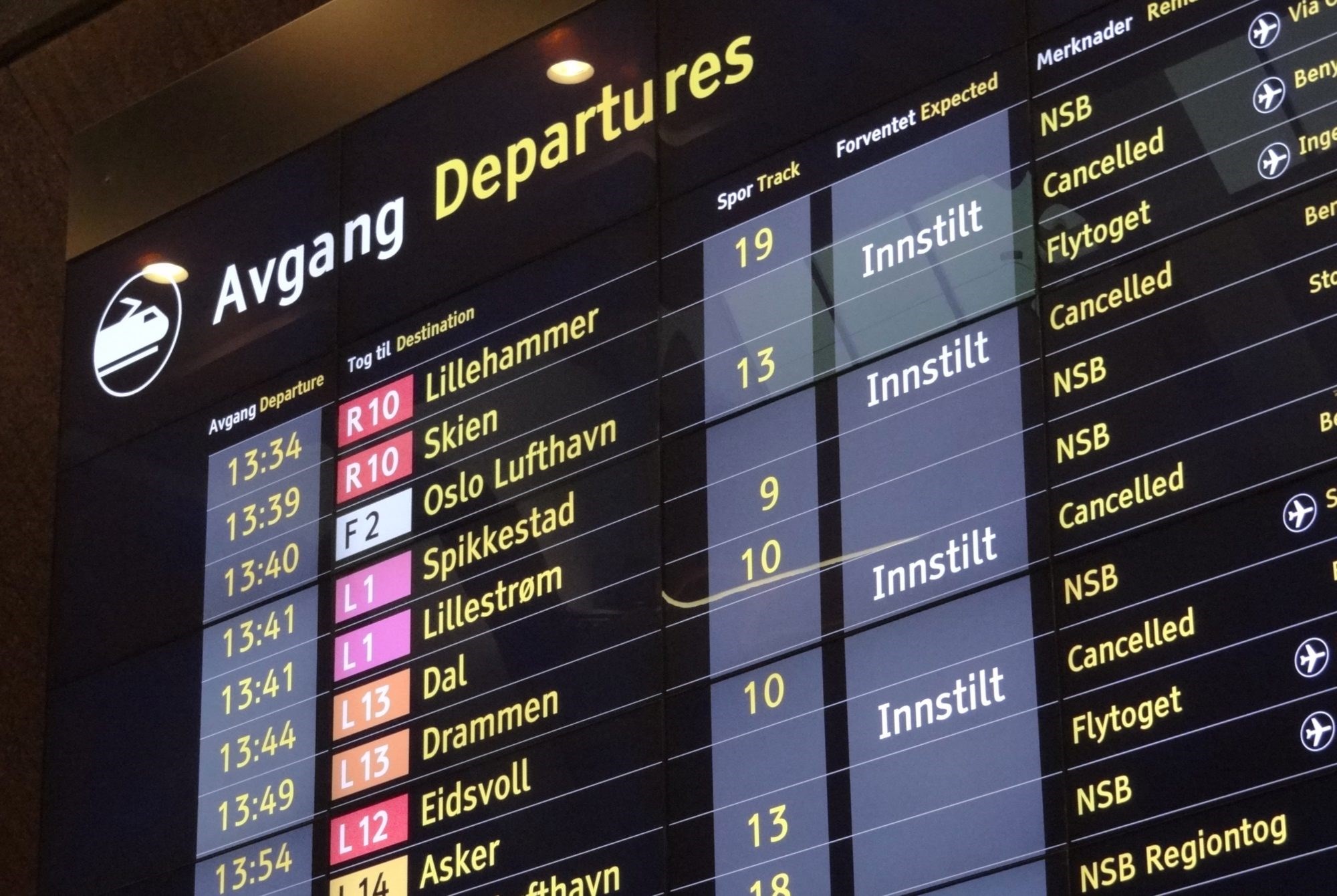 – Det er ikke sexy. Men togtrøbbel kan løses med matematikk