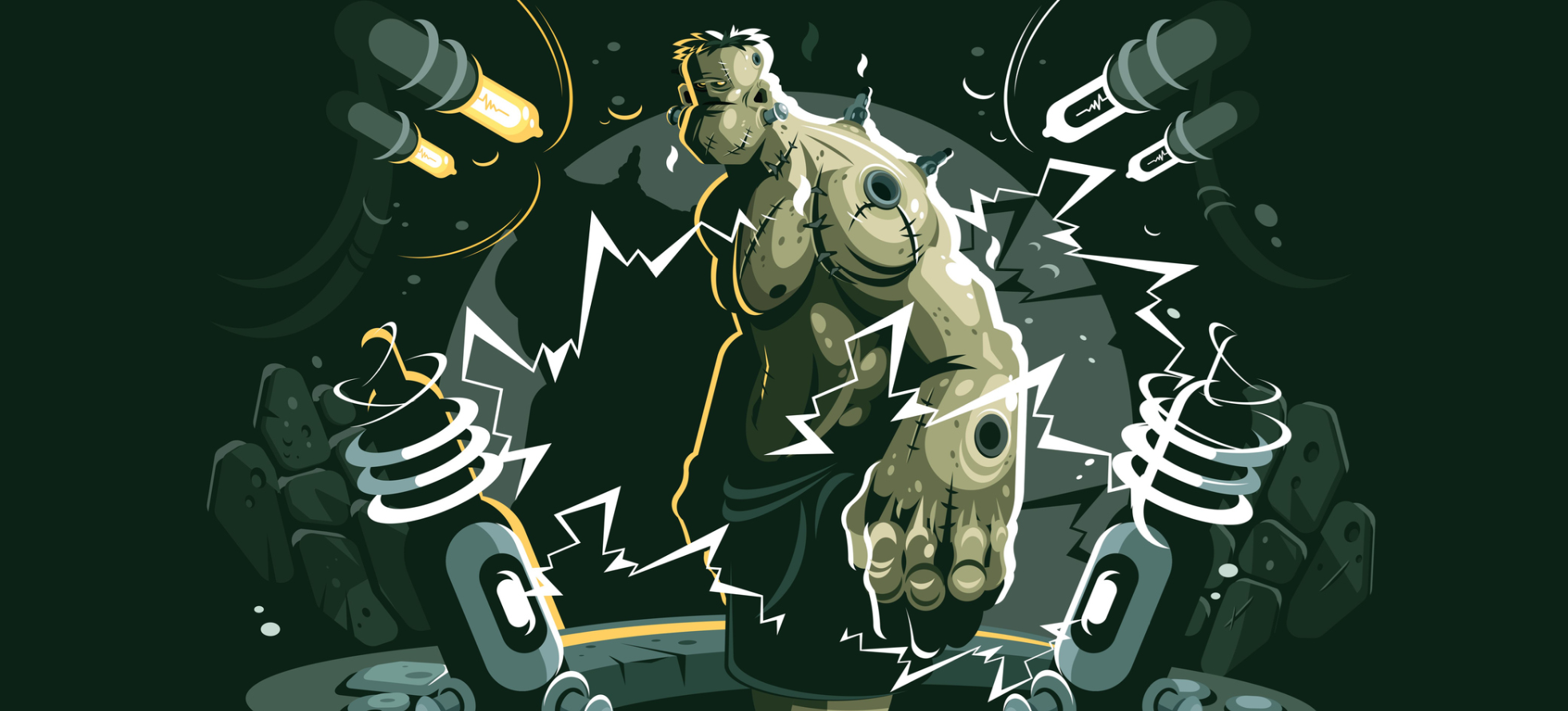 Microsofts utvikling av samtaleroboten Tay i 2016 er vår tids moderne eksempel på monsteret Fankentstein. Tay skulle trene seg mot data i samtaler på Twitter, og utviklet seg til å bli en kvinnehater som hyllet Hitler, skriver kronikkforfatter og forsker Petter Bae Brandtzæg. Illustrasjon: iStock/jossdim