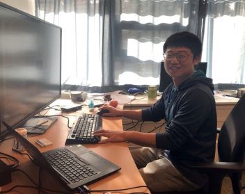 Chaoru Lu er post.doc ved NTNU og er utdannet ved Beijing Jiatong Universtity og Iowa State University. Foto: Idun Haugan