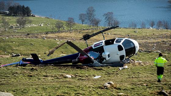 Snart skjer enda en helikopterulykke
