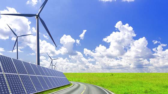 Sol- og vindkraft skal forsyne veier i hele Europa med ladestrøm