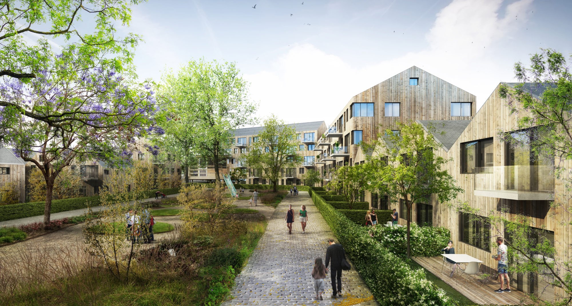 Nye løsninger i pilotområder kan skape usikkerhet hos utbyggere og boligkjøpere. Så hva må til for å selge moderne miljøhus? Illustrasjon: tegn_3