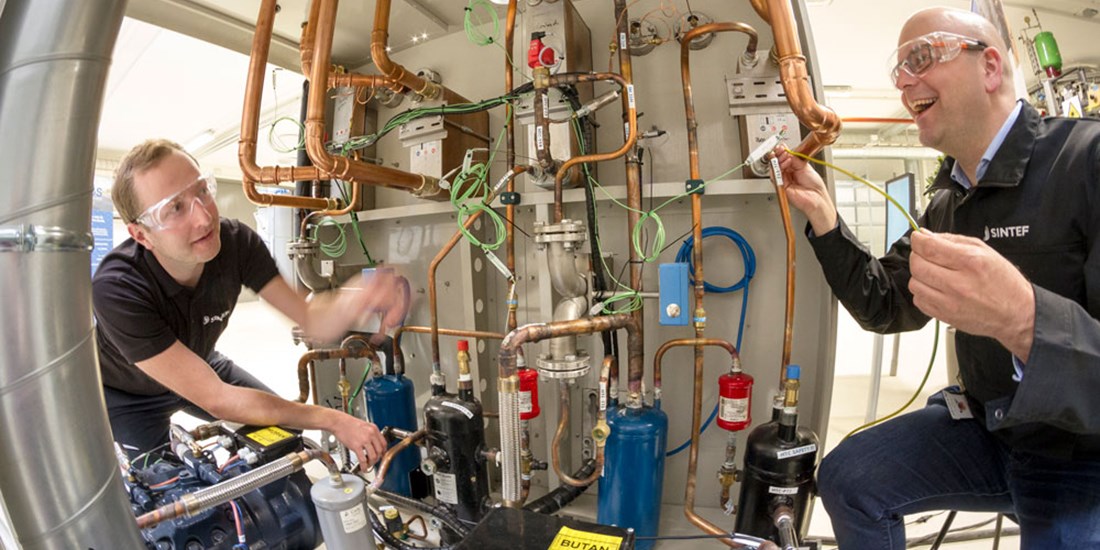 Utvikler verdens hittil heteste varmepumpe