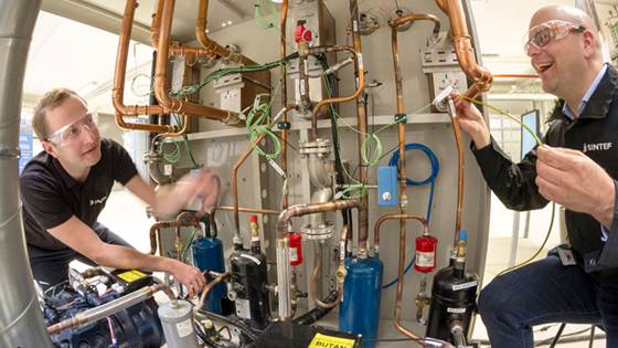 Utvikler verdens hittil heteste varmepumpe