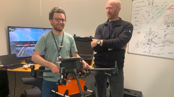SINTEF satser på droner som forskningsverktøy