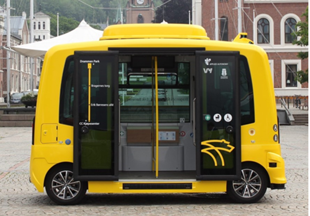 selvkjørende buss