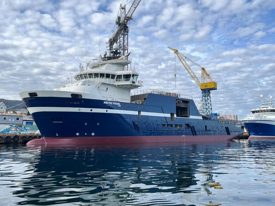 Slik ser den ut, båten som er verdens første i sitt slag, og som kan plukke skjell  på havbunnen uten å skade økosystemet. Foto: Ava Ocean