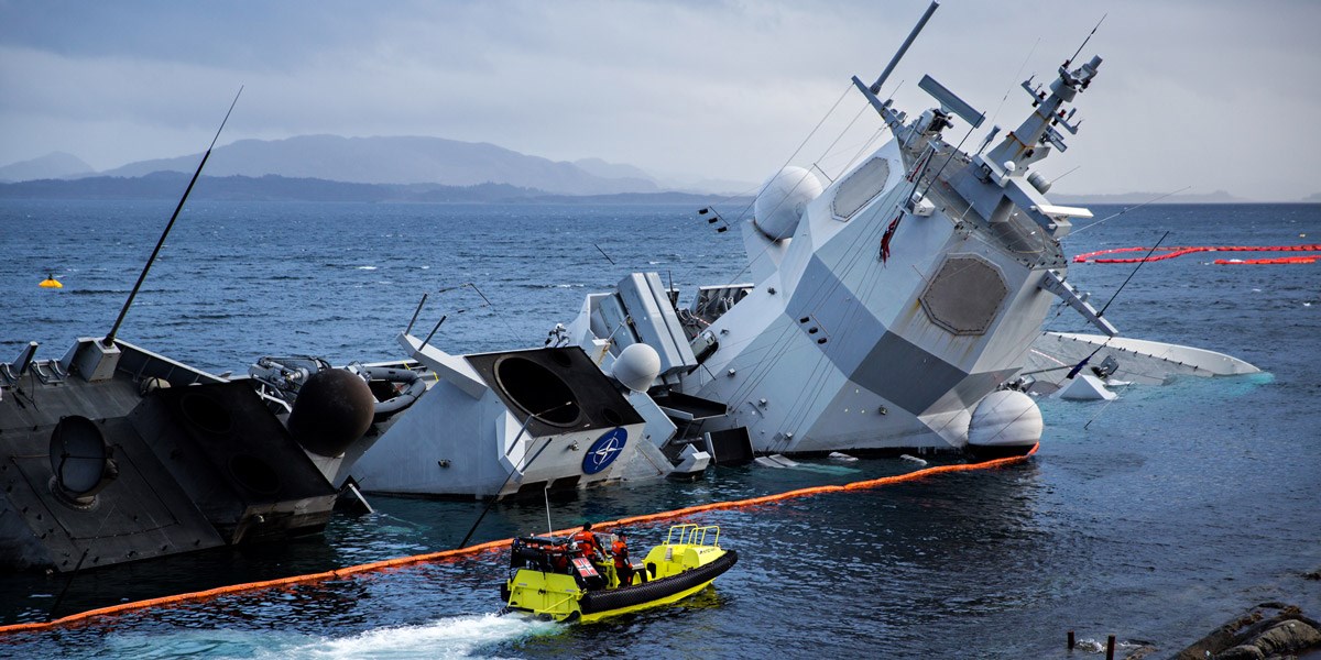 En «KI-kaptein» på fregatten ville neppe unngått kollisjon