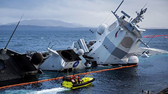 En «KI-kaptein» på fregatten ville neppe unngått kollisjon