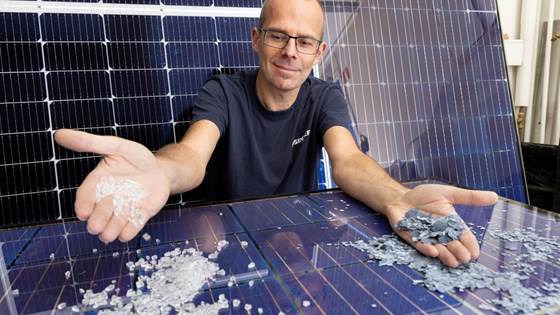 Hvordan resirkulere solcellepaneler?