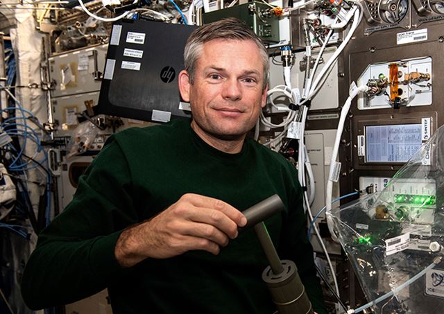 Danske Andreas Mogensen på ISS.