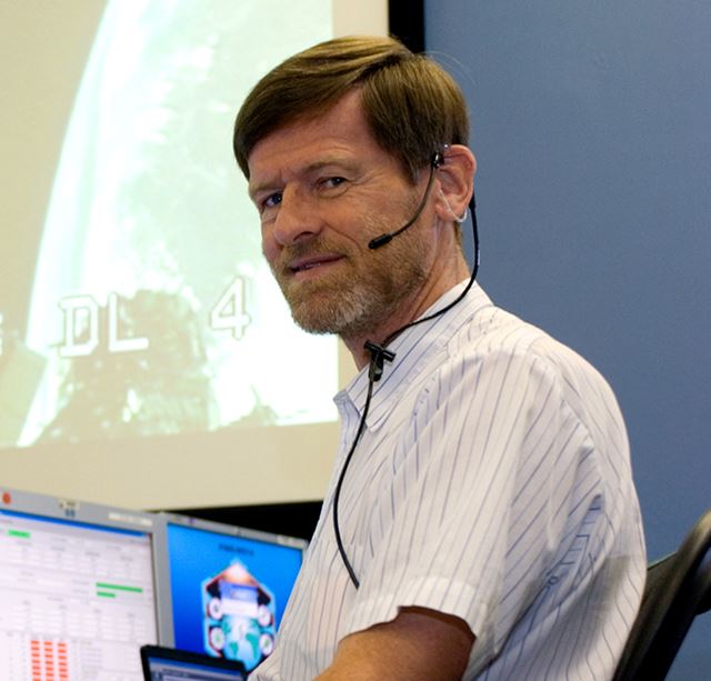 Atle Honne i SINTEF på jobb hos NASA.