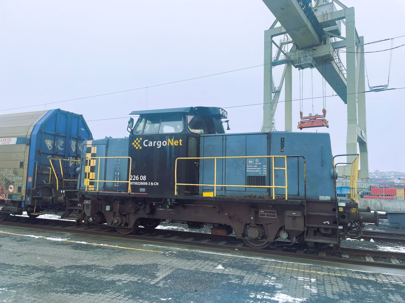 Dette diesel­lokomotivet kan bli elektrisk