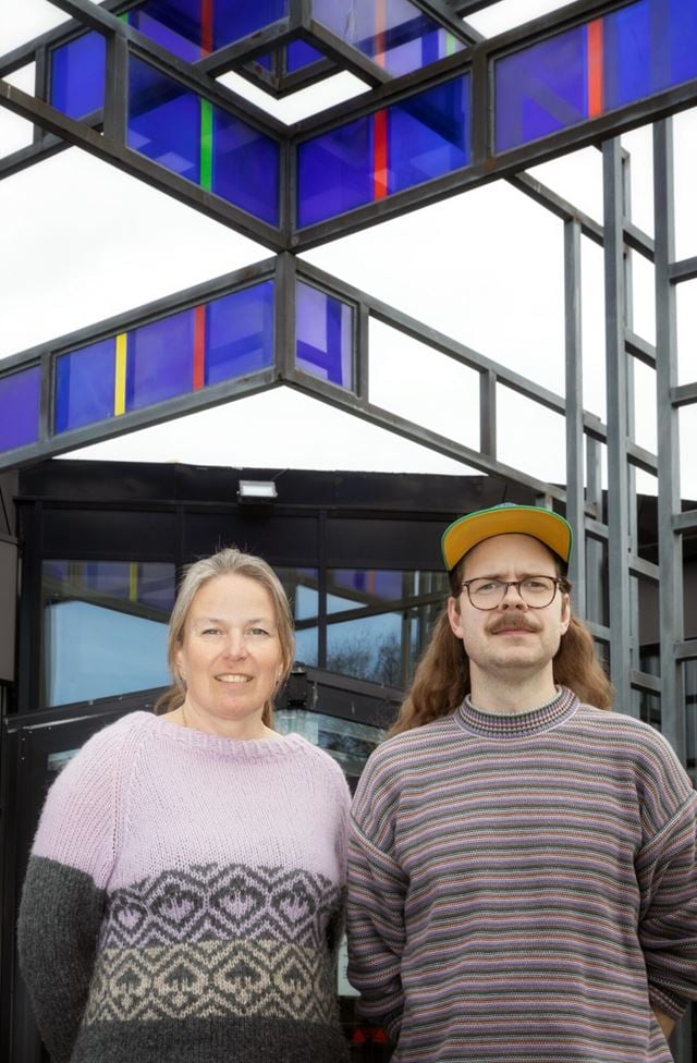 Tone Ervik og Pål Rudshavn ved Statped