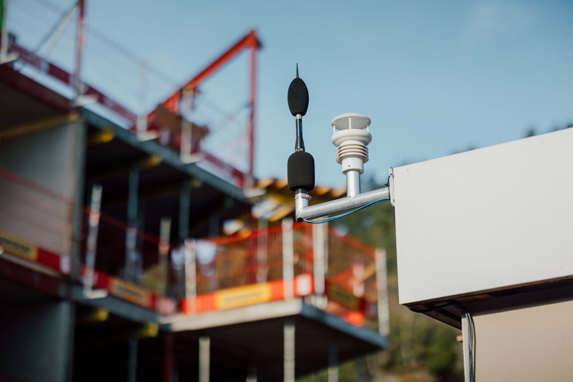 Her er mikrofonen som kan sortere lyder og måle bråk