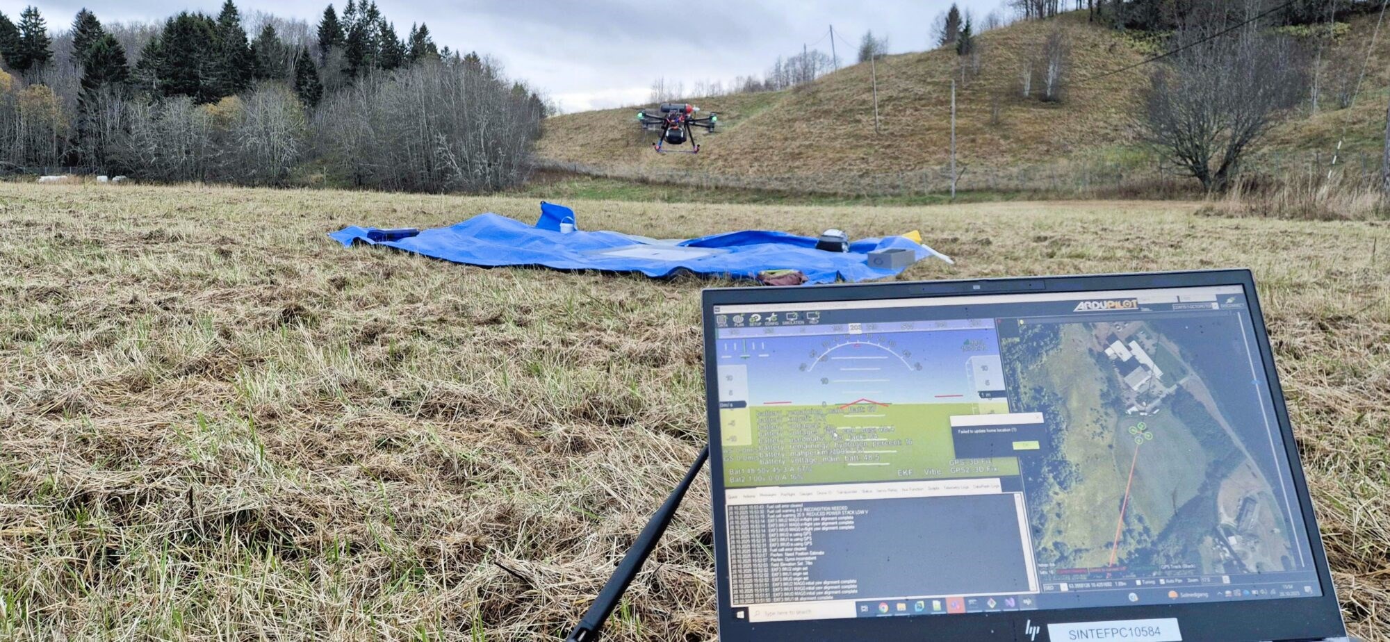 Bytter batteri med hydrogen og gir droner helt ny rekkevidde