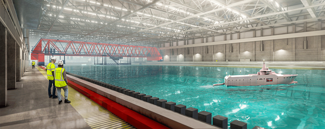 Illustrasjon sjøgangsbassenget