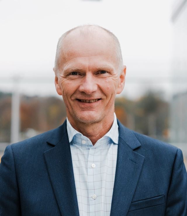 John Olav Giæver-Bie Tande, direktør for FoU i Statnett. Portrett.